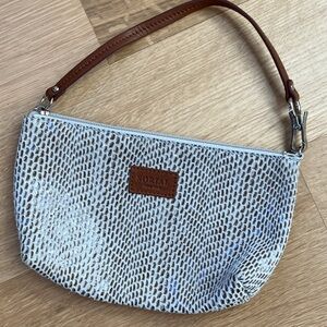 NWOT Sorial NY Suede Snakeskin Bag